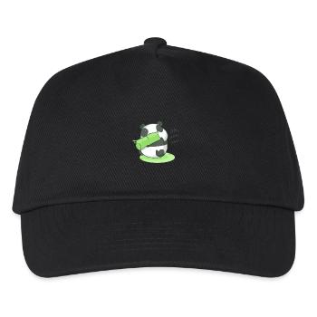 Mating Panda Om Nom Nom Gift Idea - Kids’ Baseball Cap - black - Front