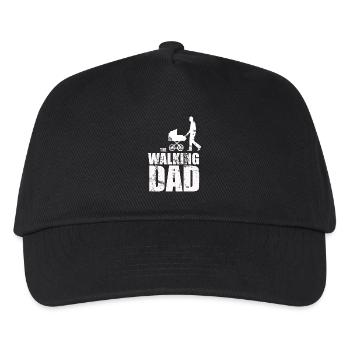 The walking dad - Kids’ Baseball Cap - black - Front