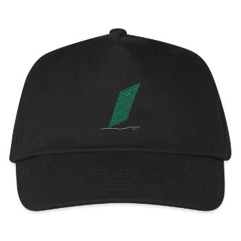 Couleur de la ligne - Casquette de baseball Enfant - noir - Devant