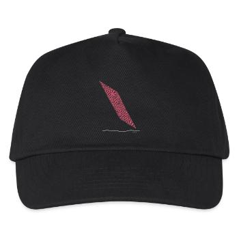 Couleur de la ligne - Casquette de baseball Enfant - noir - Devant