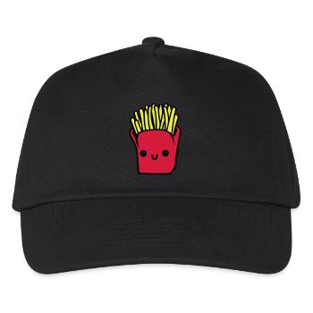 French fries - Kids’ Baseball Cap - black - Front