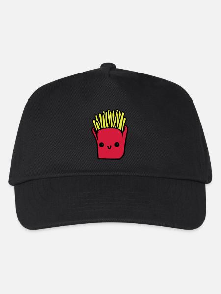 French fries - Kids’ Baseball Cap - black