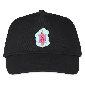 licorne - Casquette de baseball Enfant - noir - Devant