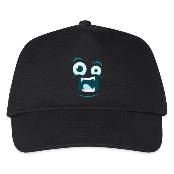 MONSTER Funny Halloween Costume Gift Comic - Kids’ Baseball Cap - black - Front