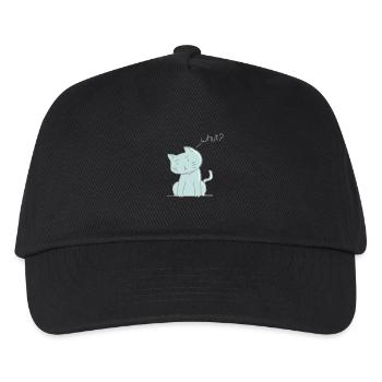 chat mignon - Casquette de baseball Enfant - noir - Devant