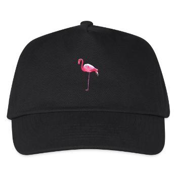 Pink Flamingo - Kids’ Baseball Cap - black - Front