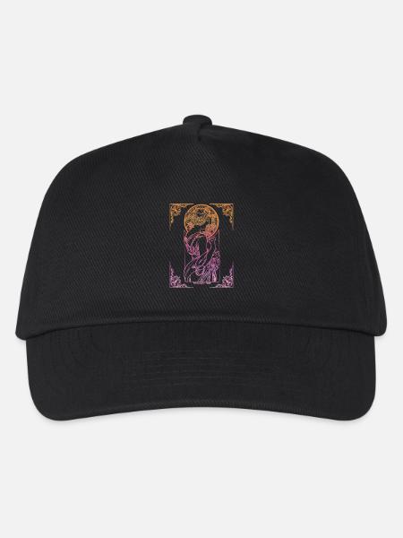 Alfons Mucha - Kinder Basecap - Schwarz