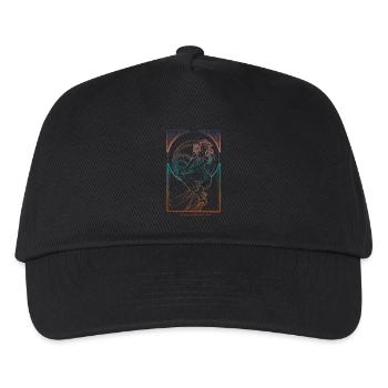 Alfons Mucha - Kids’ Baseball Cap - black - Front