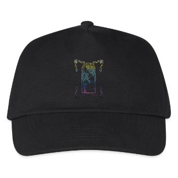 Alfons Mucha - Kids’ Baseball Cap - black - Front