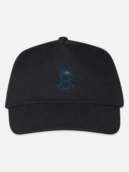 Maritime Seemann`s Frau Skandinavien Geschenk - Kinder Basecap - Schwarz