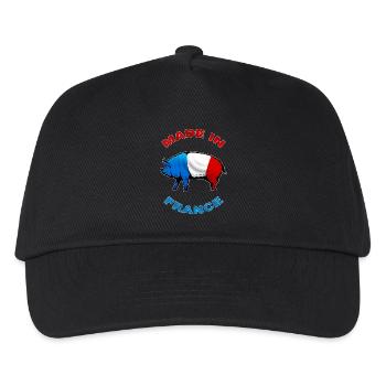 charcutier cochonnailles - Kids’ Baseball Cap - black - Front