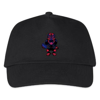Rugby-Maske - Kinder Basecap - Schwarz - Vorne