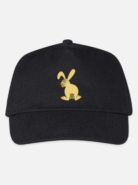Osterhase mit ostereiern - Kinder Basecap - Schwarz