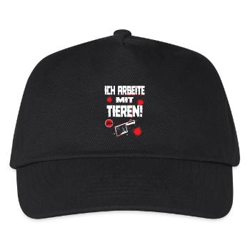 Dire drôle pour les bouchers ou les bouchers - Casquette de baseball Enfant - noir - Devant