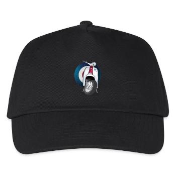 Mod Scooter T-Shirt - Kids’ Baseball Cap - black - Front