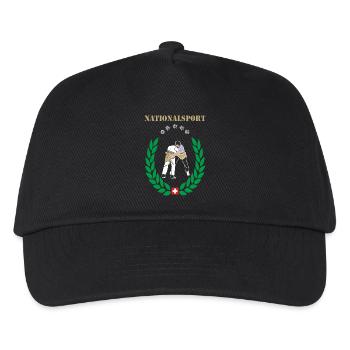 wrestling national sport wrestlers - Kids’ Baseball Cap - black - Front