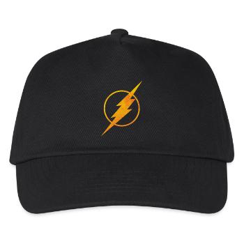 Justice League Flash Logo - Casquette de baseball Enfant - noir - Devant