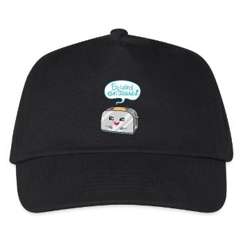 Es wird ein Toast! - Kinder Basecap - Schwarz - Vorne