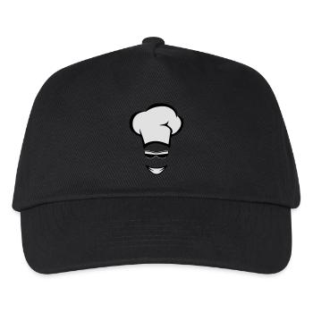 kochen koch sonnenbrille - Kinder Basecap - Schwarz - Vorne