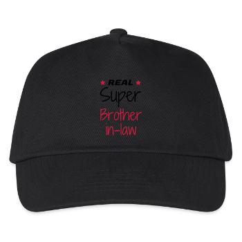 Ehe Schwager Liebe Paar Schwägerin Frau Braut Love - Kinder Basecap - Schwarz - Vorne