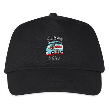 kombi zombie - Kinder Basecap - Schwarz - Vorne