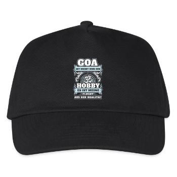 Goa - Nicht nur Hobby - Kinder Basecap - Schwarz - Vorne
