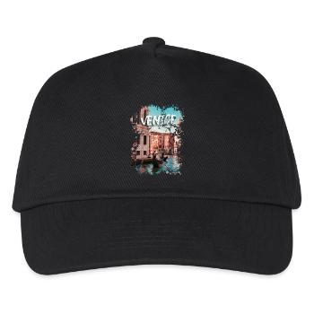 Venice - Kids’ Baseball Cap - black - Front