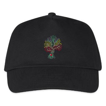 Tree of life in the heart of nature - Kids’ Baseball Cap - black - Front