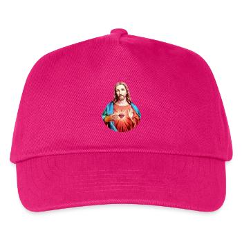 Jesus Christ | Jesus Christ - Kids’ Baseball Cap - fuchsia - Front
