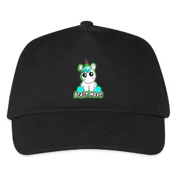 Beast mode - Kinder Basecap - Schwarz - Vorne