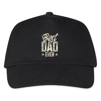 Dad Father Father's Day Best Dad - Kids’ Baseball Cap - black - Front