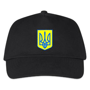 Ukraine - Kids’ Baseball Cap - black - Front