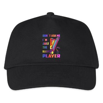 Harp Players - Kids’ Baseball Cap - black - Front