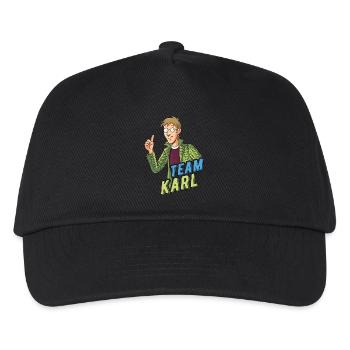 TKKG Team Karl Vierstein - Kinder Basecap - Schwarz - Vorne