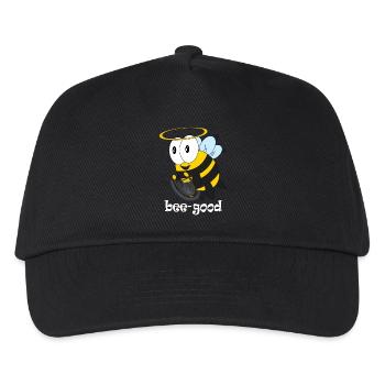 bee good - Kinder Basecap - Schwarz - Vorne