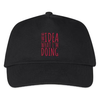 Aucune idée - Casquette de baseball Enfant - noir - Devant