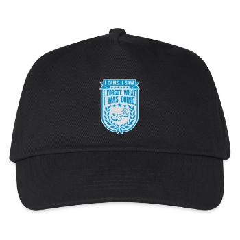 Je suis venu voir oublier - Casquette de baseball Enfant - noir - Devant