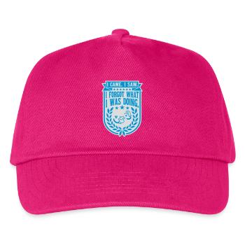 I came saw forget - Kids’ Baseball Cap - fuchsia - Front