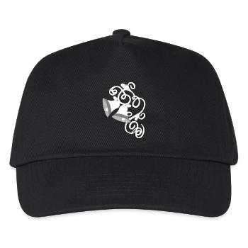 beste Hochzeitsgeschenke, Glocken mit ranken - Kinder Basecap - Schwarz - Vorne