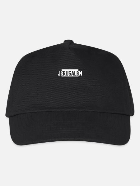 Jerusalem Urbane  - Kinder Basecap - Schwarz