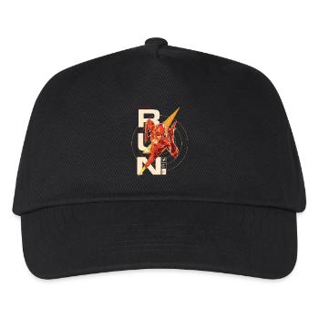 The Flash Écriture RUN. - Casquette de baseball Enfant - noir - Devant