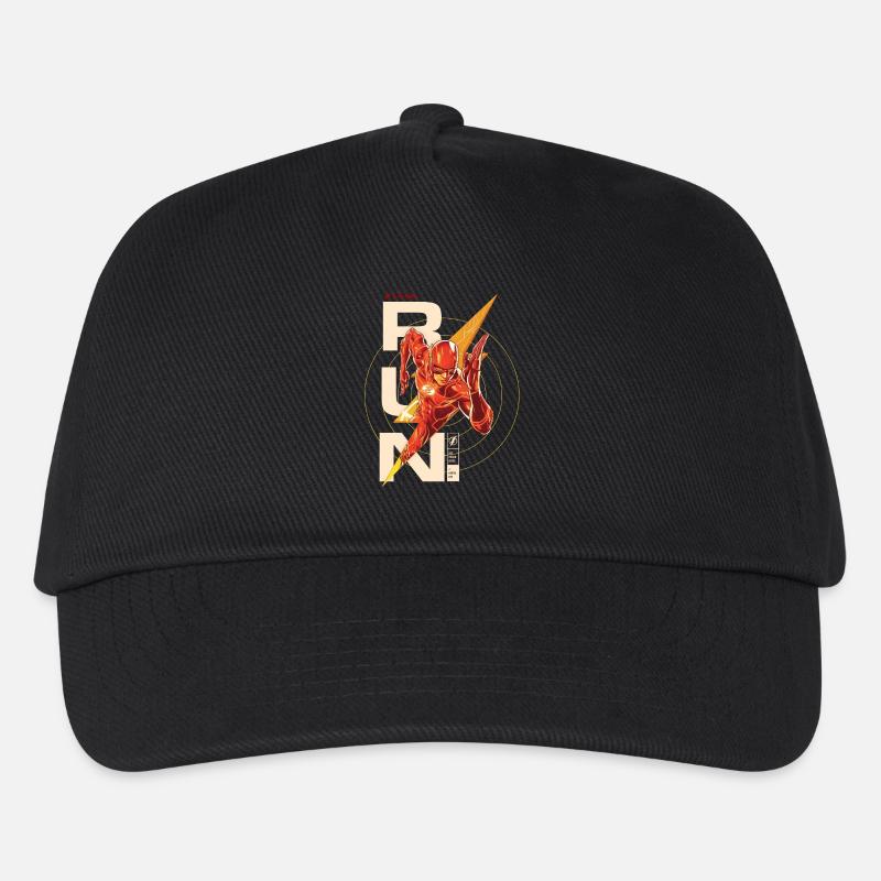 The Flash Écriture RUN. - Casquette de baseball Enfant - noir