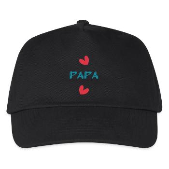 HAPPY BIRTHDAY DAD. DAD. FATHER's DAY. FEAST - Kids’ Baseball Cap - black - Front