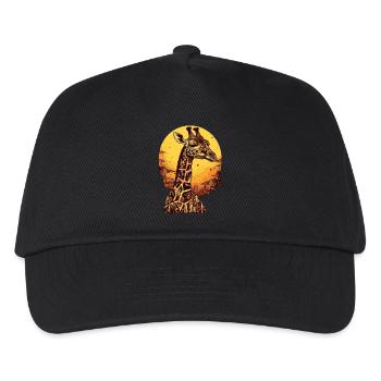 Doudou the giraffe - Kids’ Baseball Cap - black - Front