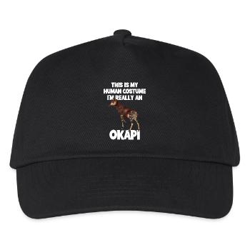 Okapi Zoo Expedition - Kids’ Baseball Cap - black - Front