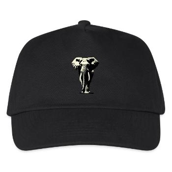 Elephant - Kids’ Baseball Cap - black - Front