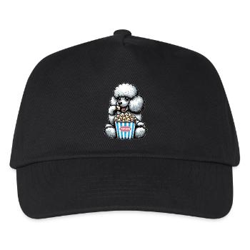 Poodle at the Cinema, Carnival & Popcorn - Kids’ Baseball Cap - black - Front