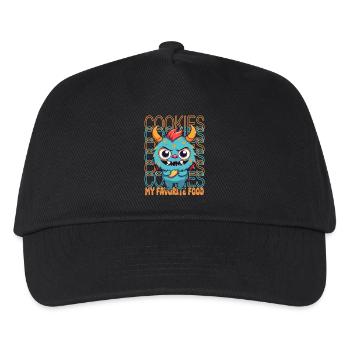 Sweet Biscuit Monster - Kids’ Baseball Cap - black - Front