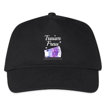 Traum Frau - Kinder Basecap - Schwarz - Vorne