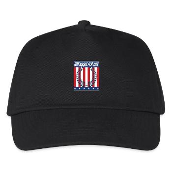 Struggle for Life - Kampf ums Leben - Kids’ Baseball Cap - black - Front